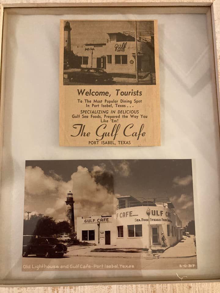 Gulf Cafe, downtown Port Isabel.